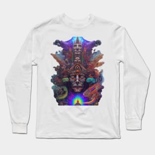 Native shamanic visions Long Sleeve T-Shirt